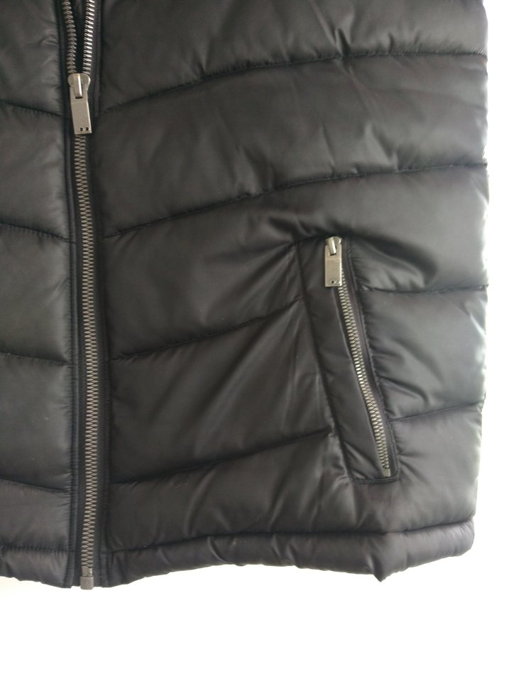 Siyah Fermuarlı Erkek Yelek - Görsel 4