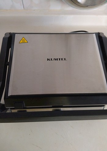 Kumtel Siyah Gri Tost Makinesi