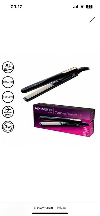 Remington Remington Saç Düzleştirici
