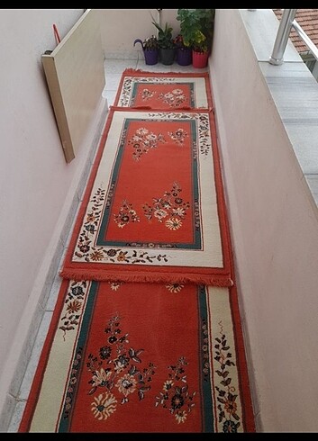 Koyunlu marka 3'lü halı seti