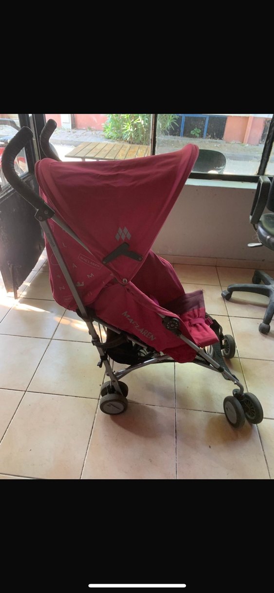 mclaren Bordo Bebek Arabası Katlanabilir - Görsel 3