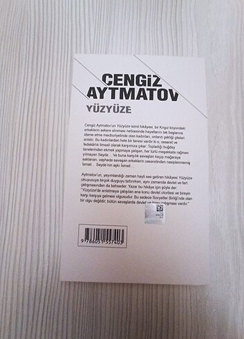  Cengiz Aytmatov/Yüzyüze 