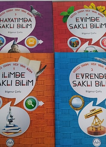 Güzel Dinim Her Yanı Bilim kitap seti 