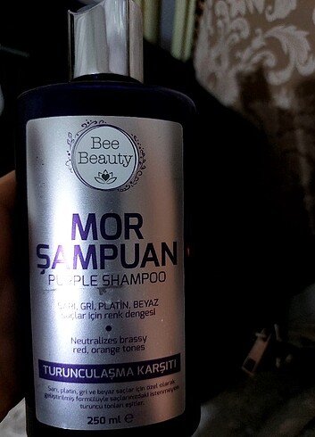 Bee Beauty Mor şampuan ve bukle belirginlestirici