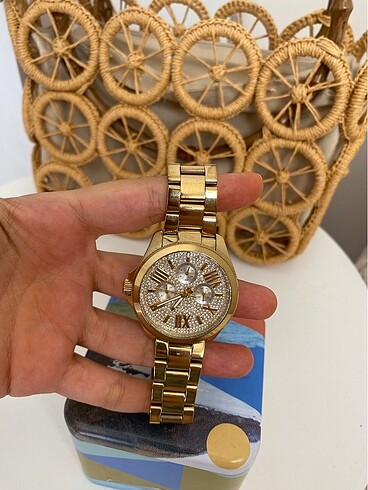 Fossil Fossil altın rengi saat