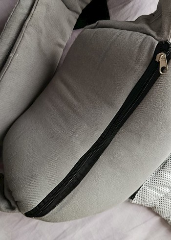 Beden Star Kanguru Bebek Taşıyıcı Gri (egg baby sling hediye)