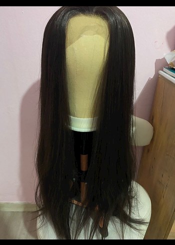 Gerçek saç dokusunda tül peruk - Görsel 8