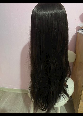 Gerçek saç dokusunda tül peruk - Görsel 2