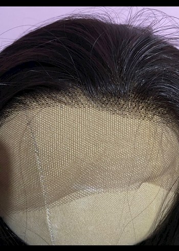 Gerçek saç dokusunda tül peruk - Görsel 3