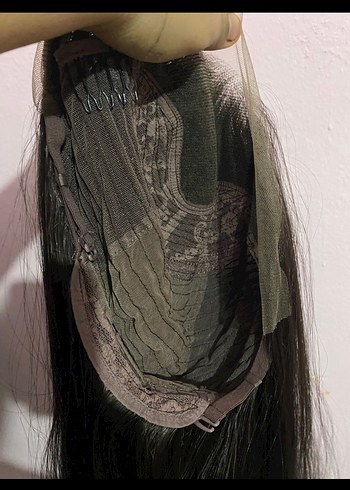 Gerçek saç dokusunda tül peruk - Görsel 6