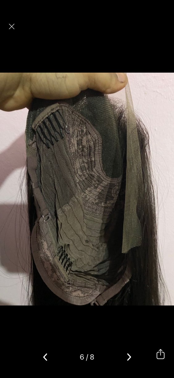 Gerçek saç dokusunda tül peruk - Görsel 5