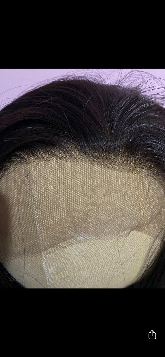 Gerçek saç dokusunda tül peruk - Görsel 3