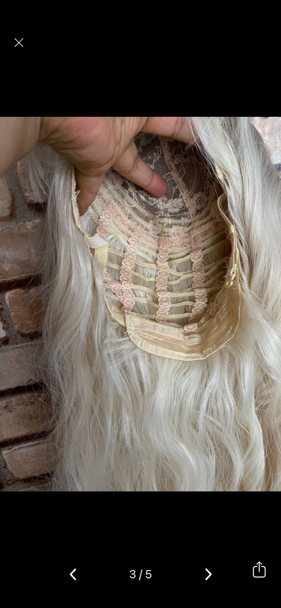 Gerçek saç dokusunda sıfır peruk - Görsel 3