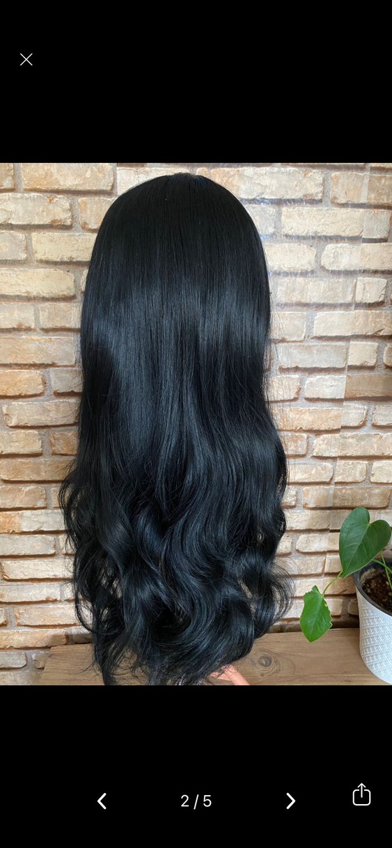 Gerçek saç dokusunda sıfır peruk - Görsel 2