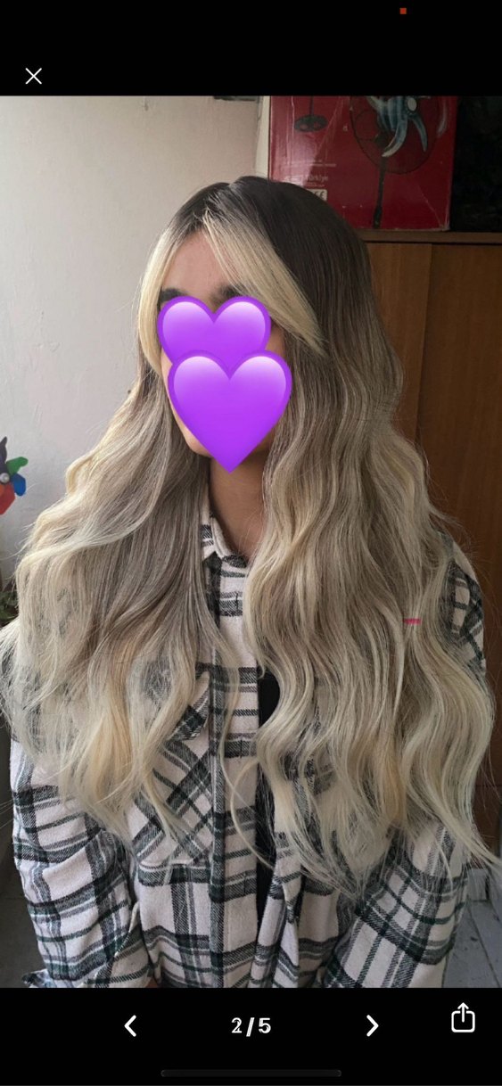 Gerçek saç dokusunda peruk - Görsel 2