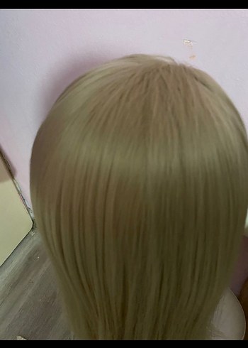 Gerçek saç dokusunda sıfır tül. Peruk - Görsel 4