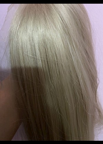 Gerçek saç dokusunda sıfır tül. Peruk - Görsel 7