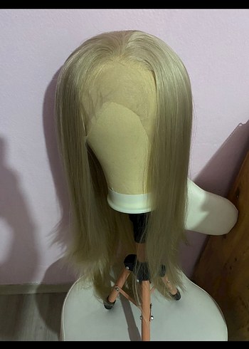 Gerçek saç dokusunda sıfır tül. Peruk - Görsel 3