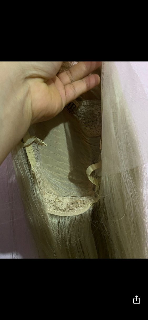 Gerçek saç dokusunda sıfır tül. Peruk - Görsel 5