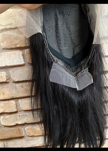 Gerçek insan saçı peruk - Görsel 6