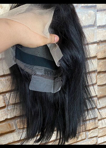 Gerçek insan saçı peruk - Görsel 4