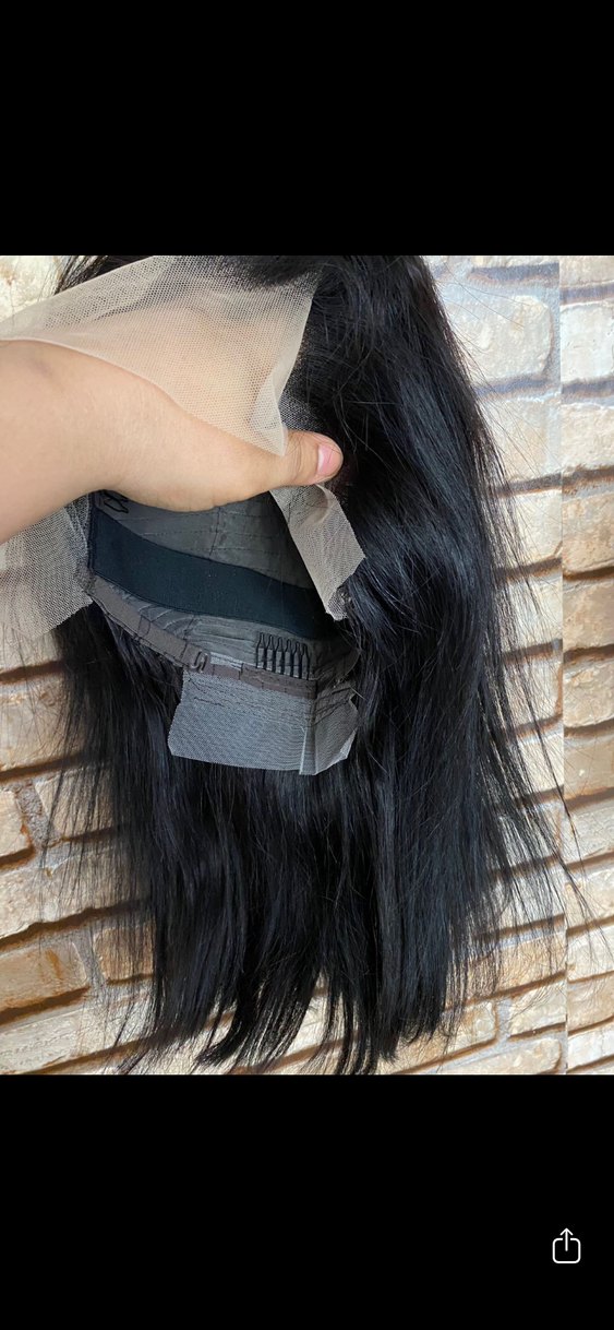 Gerçek insan saçı peruk - Görsel 4