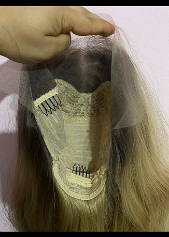 Gerçek saç dokusunda sıfır tül peruk - Görsel 5