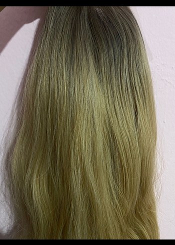 Gerçek saç dokusunda sıfır tül peruk - Görsel 6