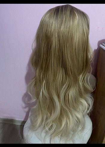 Gerçek saç dokusunda sıfır tül peruk - Görsel 2