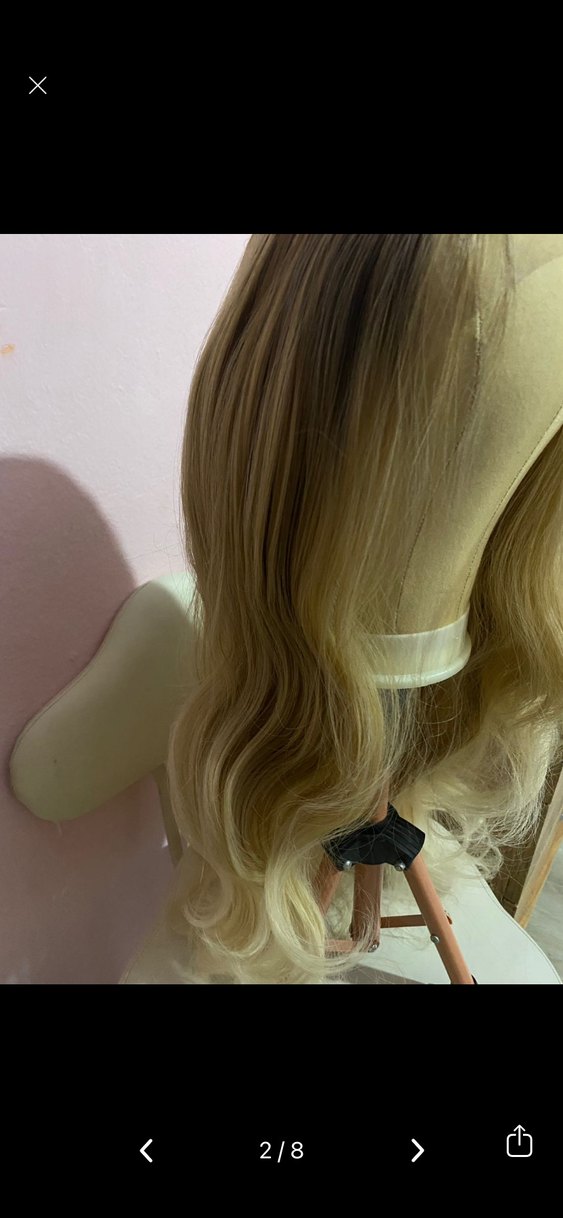 Gerçek saç dokusunda sıfır tül peruk - Görsel 3