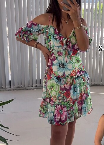 Sifon elbise