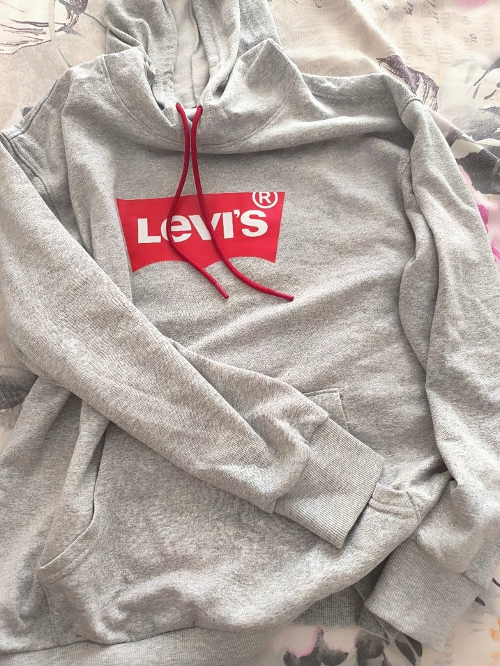 Levi's Gri Kapüşonlu Erkek Sweatshirt - Görsel 3