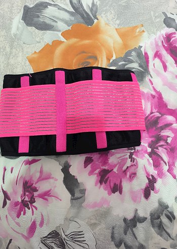 Pembe Elastik Kadın doğum sonrası korse - Görsel 3