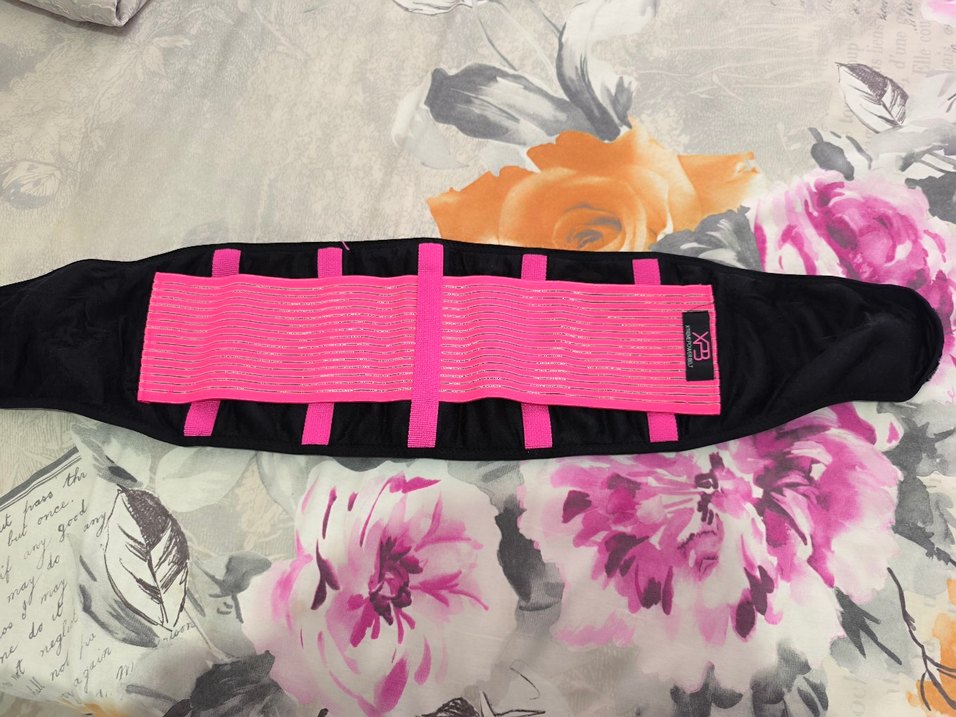 Pembe Elastik Kadın doğum sonrası korse - Görsel 2