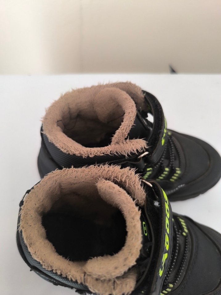 Yılan Desenli Siyah Erkek Çocuk Botu - Görsel 3