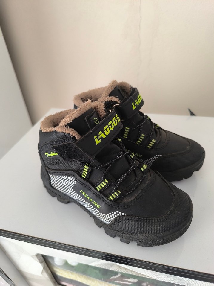 Yılan Desenli Siyah Erkek Çocuk Botu - Görsel 2