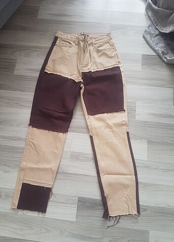 Trendyol & Milla Kot yamalı pantolon