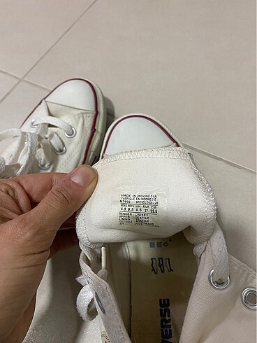 37 Beden Beyaz converse