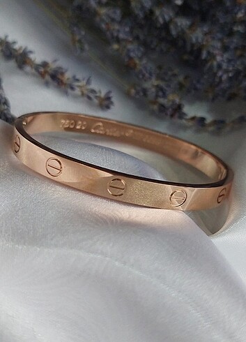 Cartier bronz ithal çelik bileklik