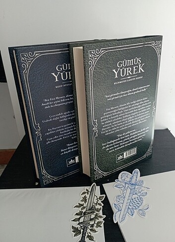 Gümüş yürek set