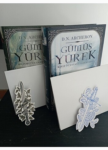 Gümüş yürek set