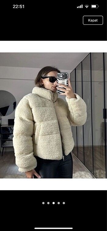 Bershka Berskha peluş mont