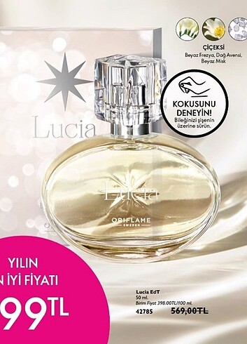 Lucia parfum 2 adet 