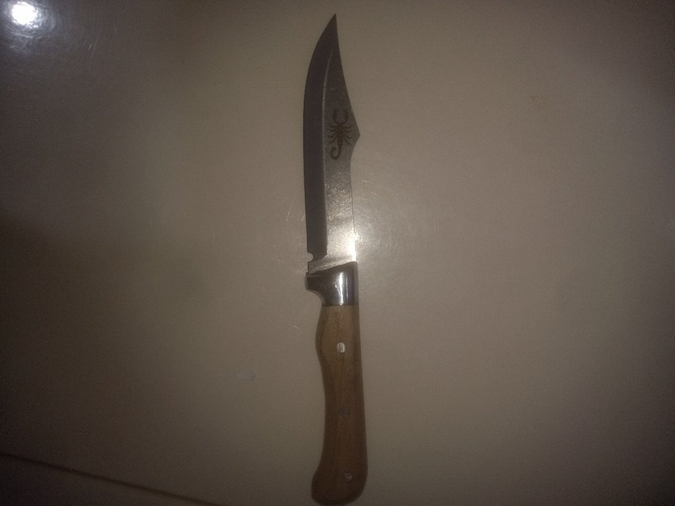 akrep baskılı avcı biçağı - Görsel 2