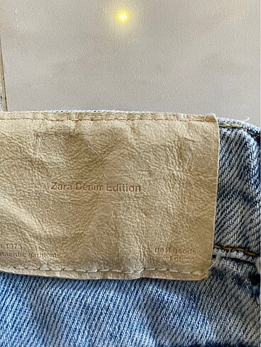 6 Yaş Beden mavi Renk Zara 6 yaş kot pantalon