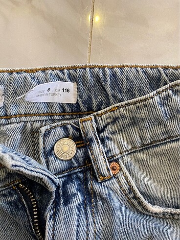 6 Yaş Beden Zara 6 yaş kot pantalon