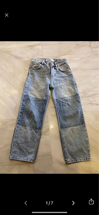 Zara 6-7 yaş kot pantalon