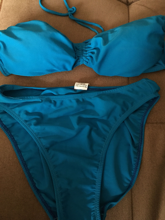 Diğer Mavi bikini