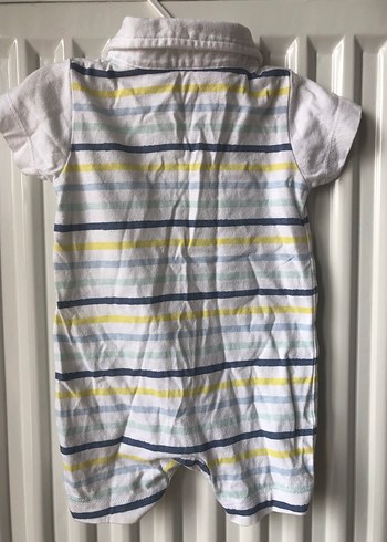 Bebek Erkek 1-3 aylık Düğmeli Pamuk - Görsel 3