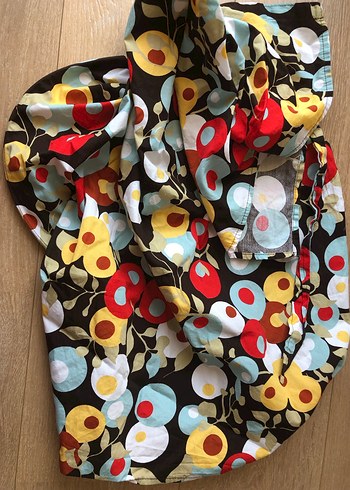 Mycey markaÇiçek Desenli Çok Renkli emzirme Önlüğü - Görsel 2